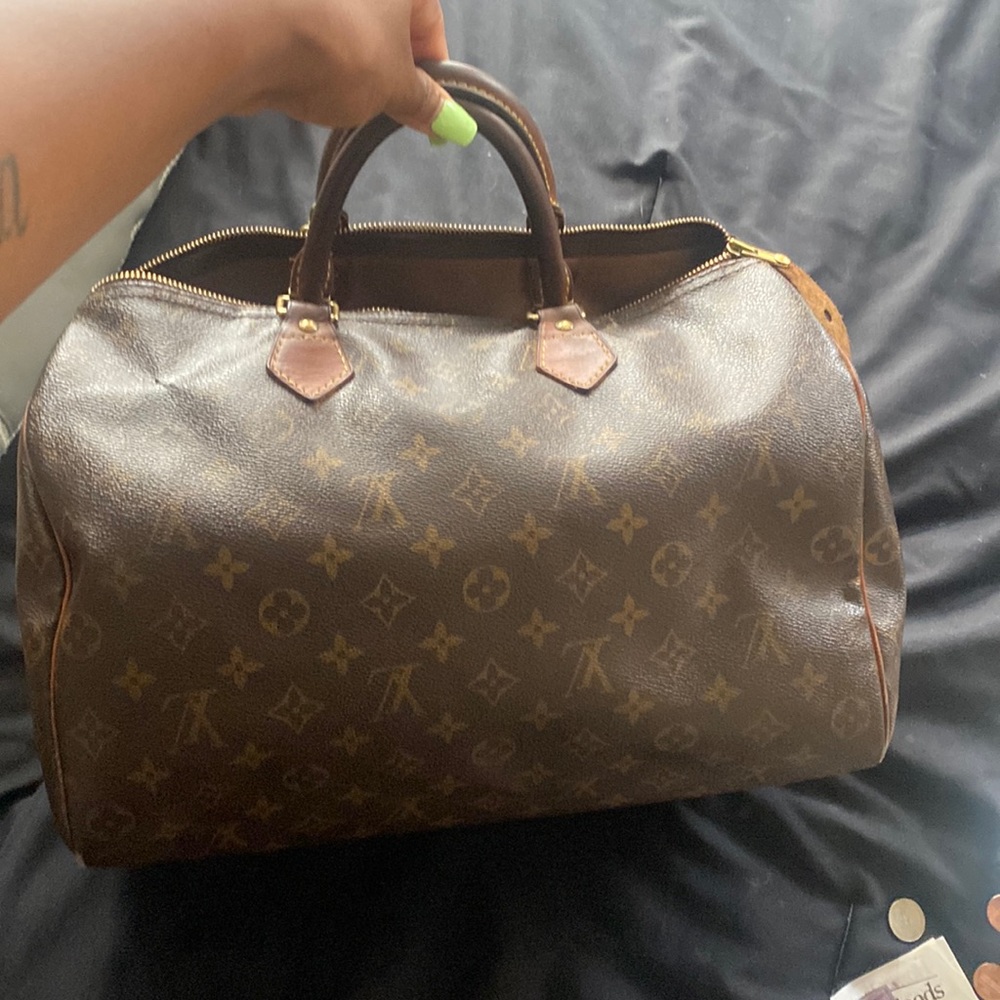 Louis Vuitton Brown Monogram Satchel